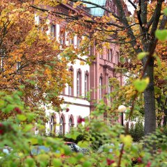 Herbstlich eingerahmtes Schloss Zweibrücken; Copyright by JO STEINMETZBildjournalist im DJVTel. (0 63 38) 99 30 25Mobil (01 70) 90 21 752eMail: jo-bond@gmx.netURL: www.jo-steinmetz.com