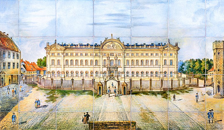 Zweibrücker Schloss vor 1793 Zweibrücker Schloss vor 1793