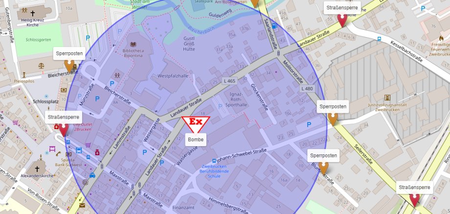 Räumung Zweibrücken Radius