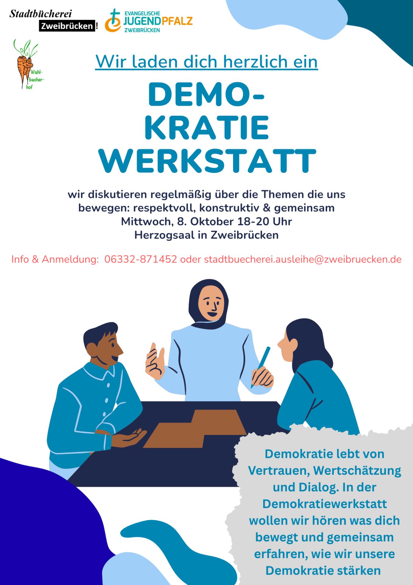 wir laden Dich herzlich ein - 1