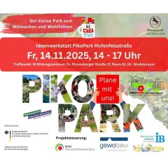 FB-Beiträge_2025_Klimabüro - PikoPark Ideenwerkstatt/ Gestaltungsworkshop 14.11.2025