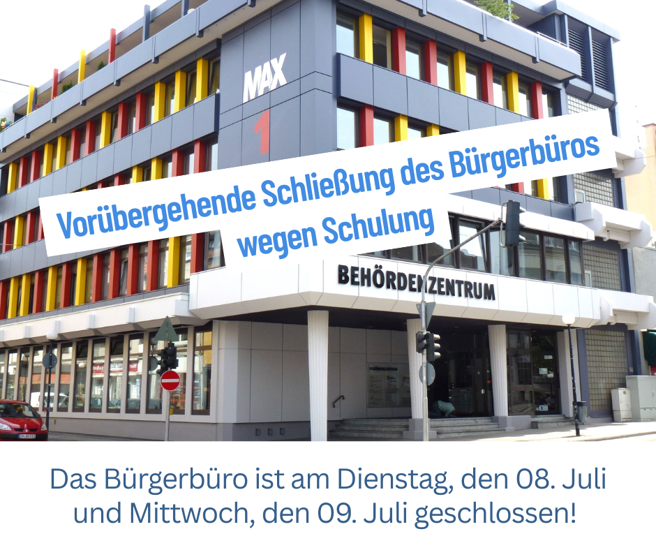 Schließung Büro - 1