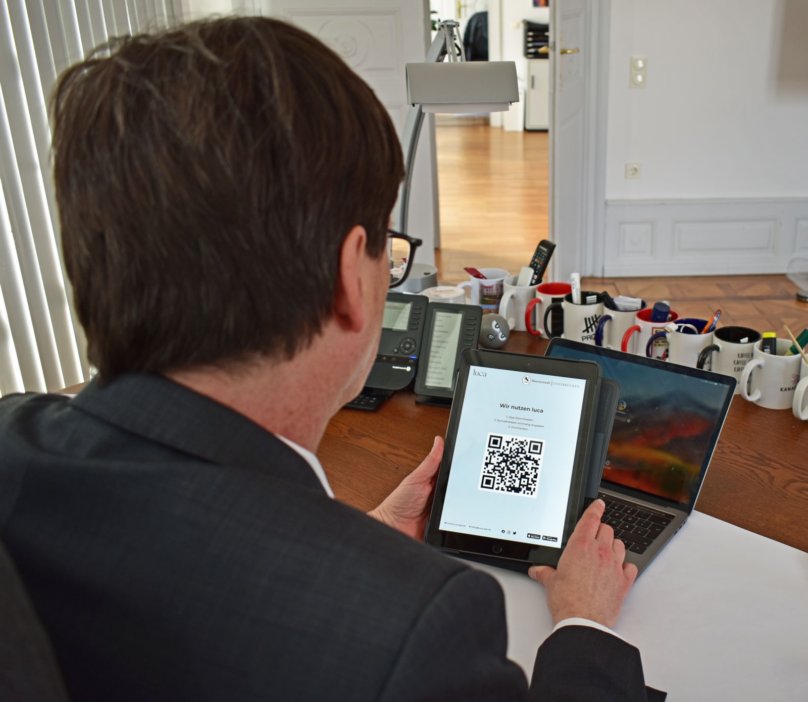 Zweibrücken nutzt die App luca