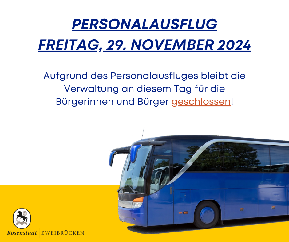 Personalausflug Schließung - 1