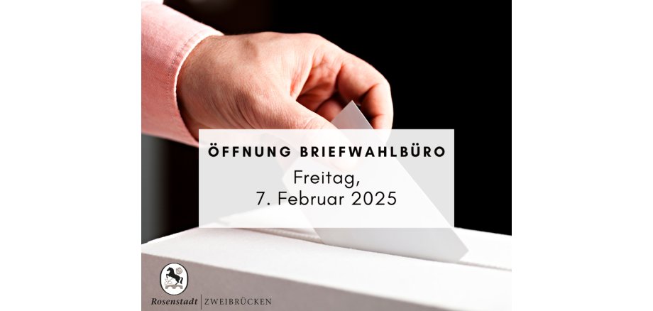 Öffnung Briefwahlbüro - 1