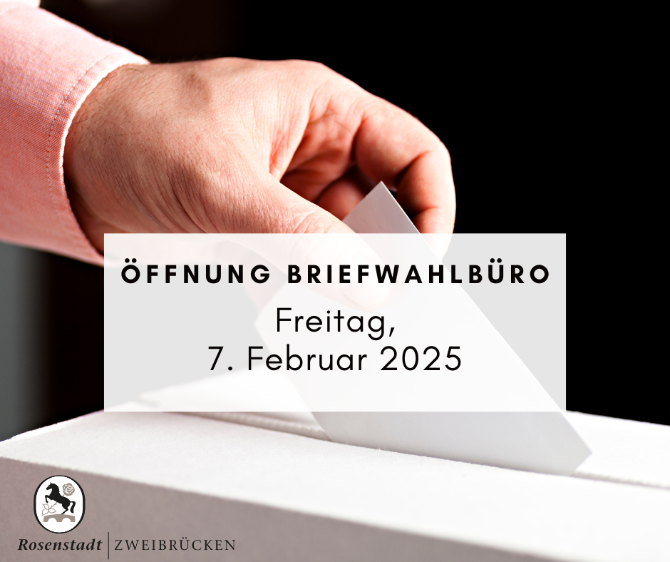 Öffnung Briefwahlbüro - 1