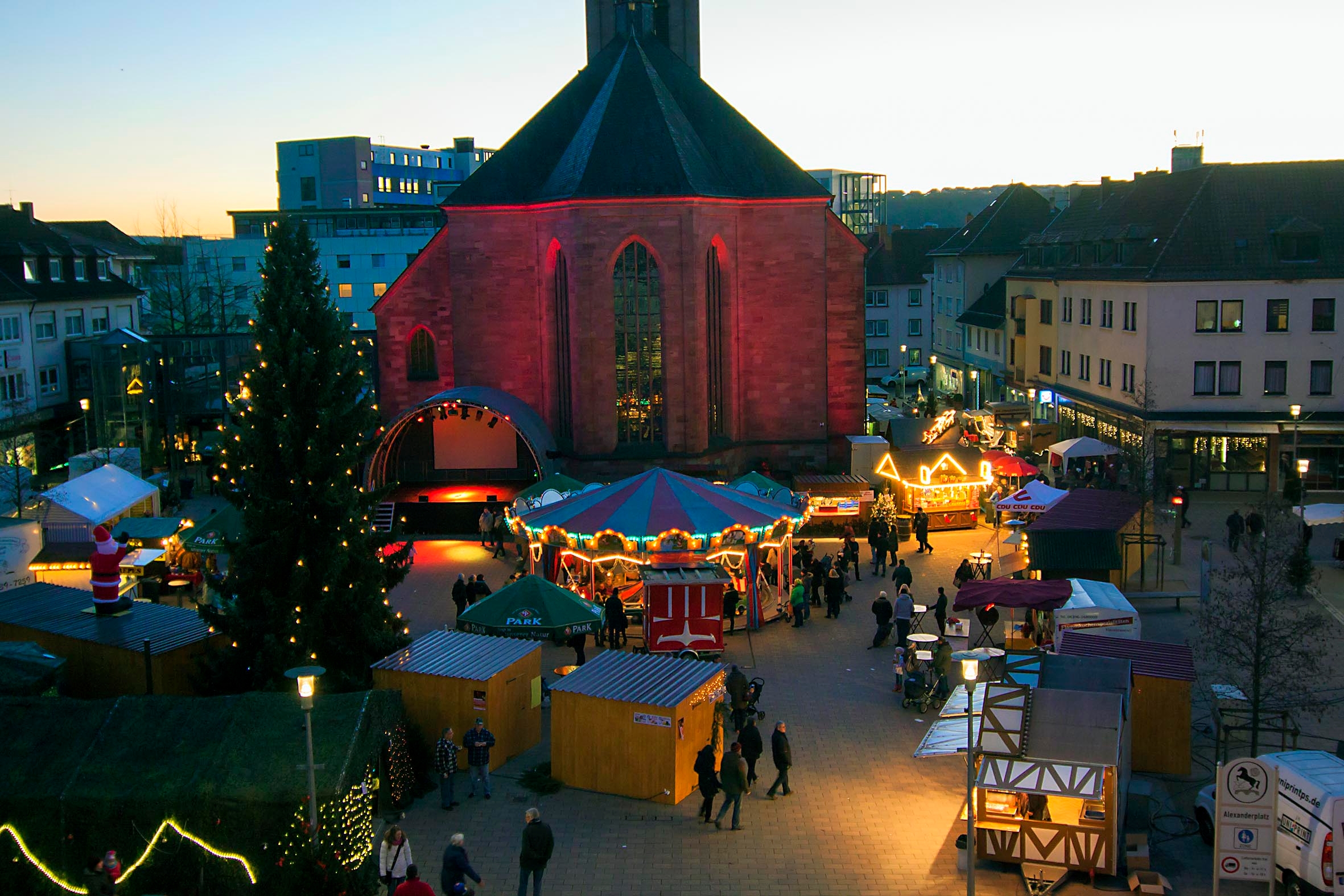 Weihnachtsmarkt am Samstag