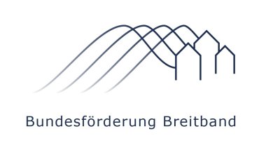 Logo des Bundesförderprogramms für den Breitbandausbau