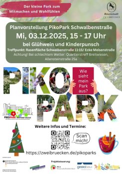 Poster PikoParks - Planvorstellung Schwalbenstr. 03.12.2025 Poster PikoParks - Planvorstellung Schwalbenstr. 03.12.2025