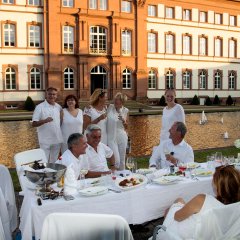 Dinner in Weiß / Schlossgarten