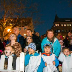 Halloween-Spektakel in der Innenstadt